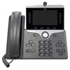 Téléphone IP 5 Comptes SIP Caméra Intégrée WiFi Bluetooth 2 Ports USB PoE Ecran Couleur 5 